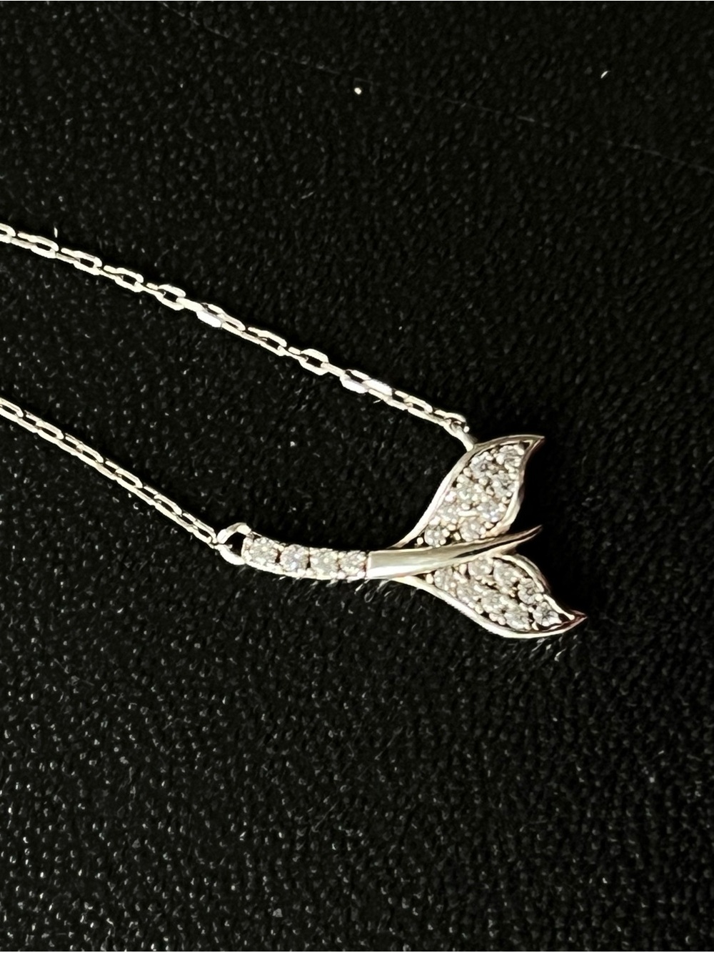 Sterling Silver Mermaid Tail Necklace
